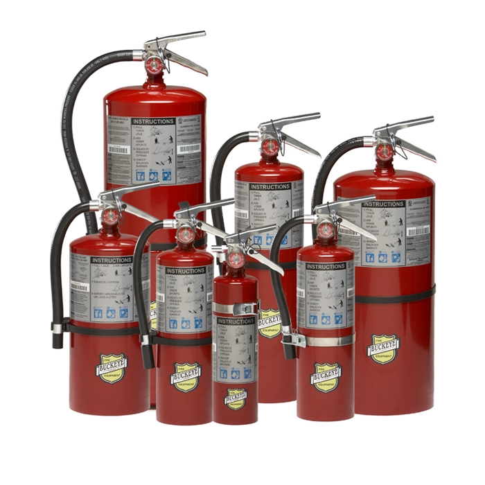 Buckeye 11340 10 Lbs. Tall Fire Extinguisher #EC-11340