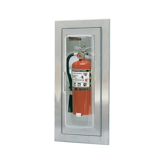 Larsen's Semi-Recessed 5/16 Fire Extinguisher Cabinet (MP5/MP10 ...